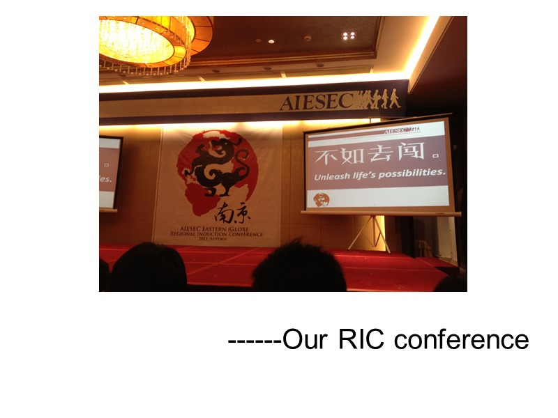 ------Our RIC conference
